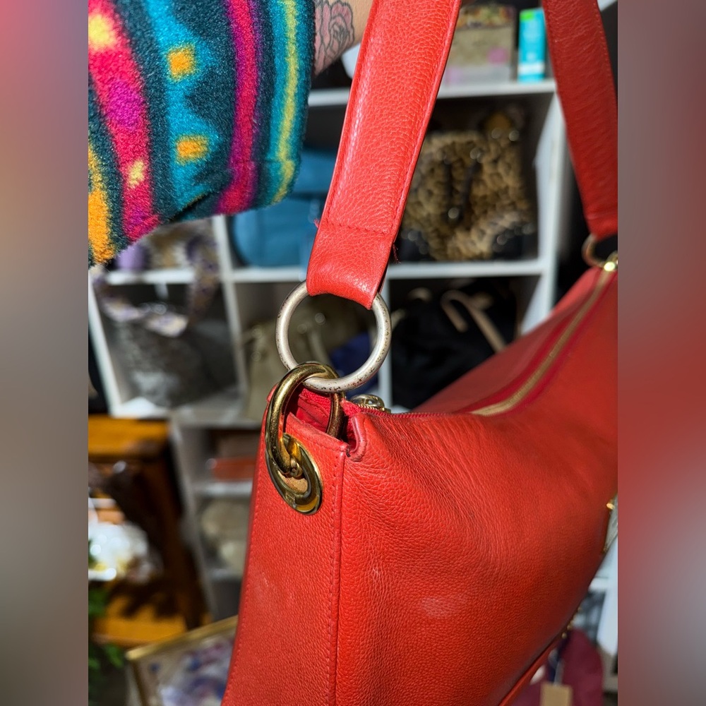 LOW START π«Άπ½ MCM Red Shoulder Bag - Picture 5 of 16